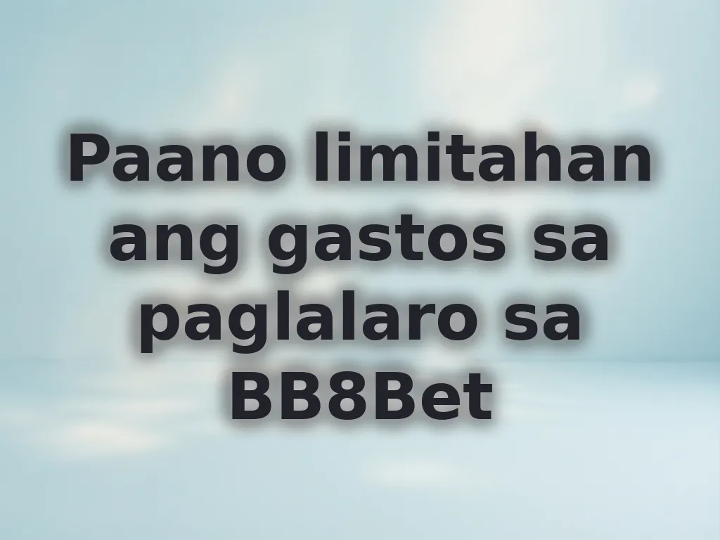Pamamahala ng budget