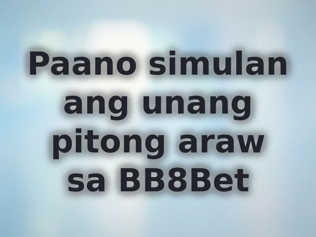 Simulan ang unang linggo